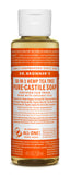 Pure Castile Liquid Soap Tea Tree 4 oz