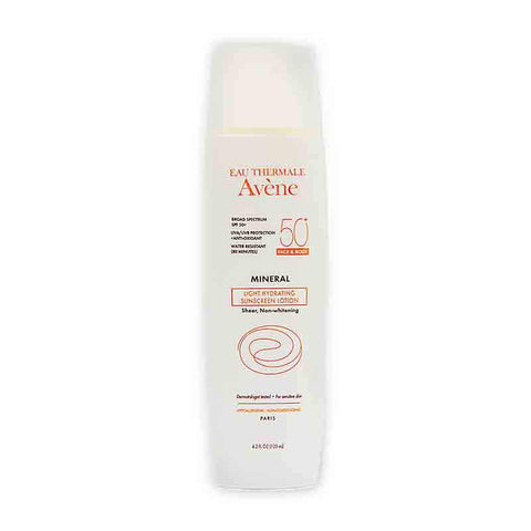 Avene Mineral Ultra Light Hydrating Sunscreen Face Lotion SPF 50 1.3oz 38.5ml