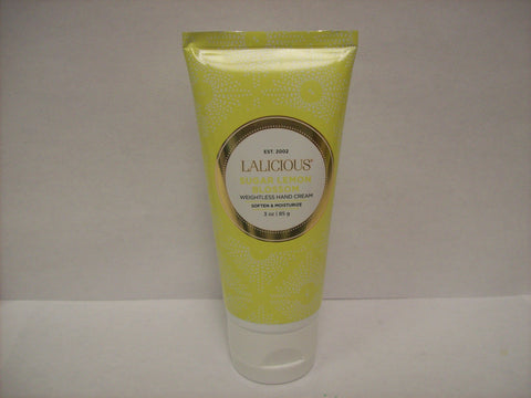 LaLicious Sugar Lemon Blossom Weightless Hand Cream  3oz 85g