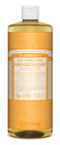 Pure Castile Liquid Soap Citrus Orange 32 oz