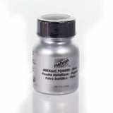 Mehron Metallic Powder Silver 0.50 oz