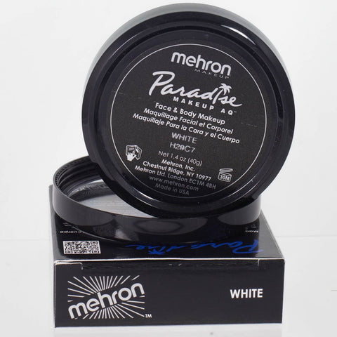 Mehron Makeup Paradise AQ Face And Body Paint White 1.4 oz