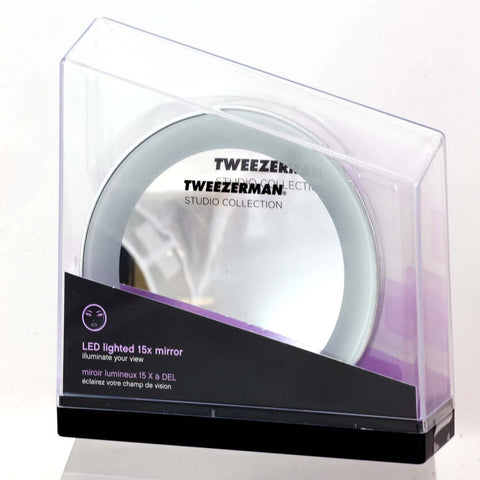 Tweezerman Led 15x Magnifying Mirror