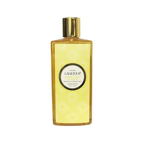 LaLicious Sugar Lemon Blossom Shower Oil Bubble Bath 10oz 295ml