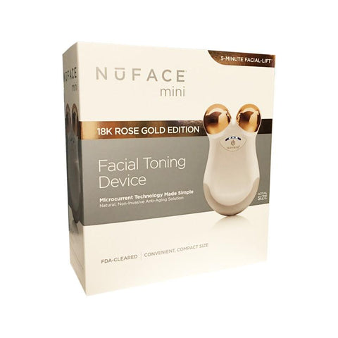 NuFACE Mini 18K Rose Gold Facial Toning Device