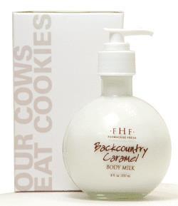 Farmhouse Fresh Backcountry Caramel Body Milk - Pump Top, 8oz