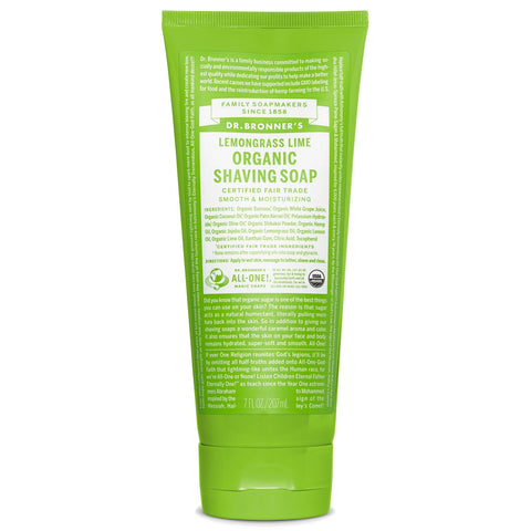 Shaving Gel Lemongrass Lime 7 oz