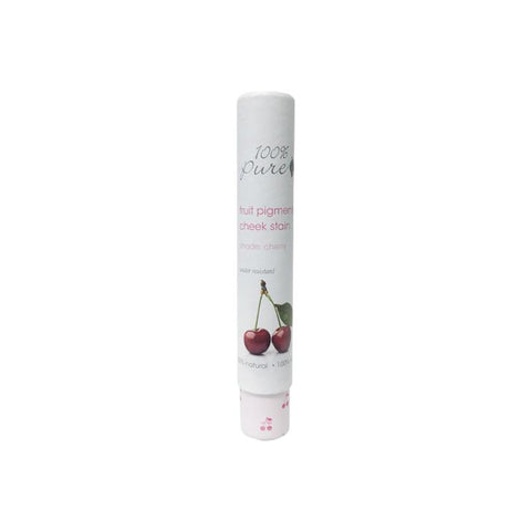 100% Pure Fruit Pigmented Lip & Cheek Stain  Cherry  0.24oz 7ml