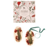 Rosy Rings Botanical Wax Sachet Oval Set -Red Currant And Cranberry