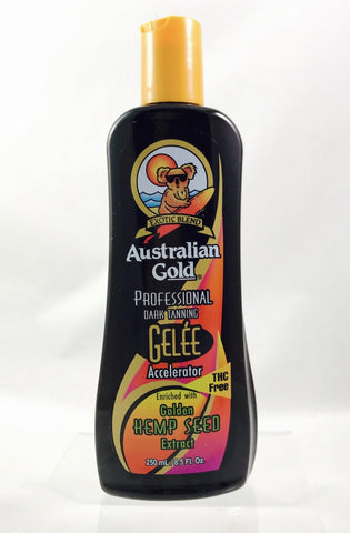 Australian Gold Gelee Dark Tanning Accelerator With Hemp Seed 8.5 oz