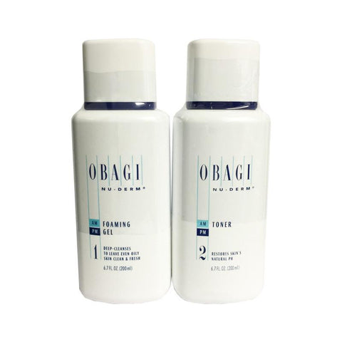 Obagi Nu-Derm Foaming Gel & Toner