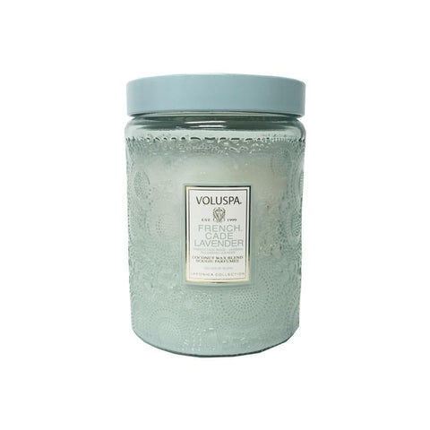 Voluspa French Cade and Lavender Large Jar Candle 6oz 453 g